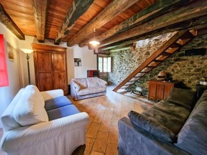 TV connectée, cheminée