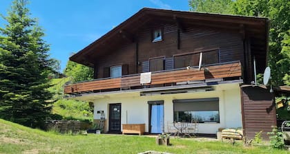 42a.vacation in Bavaria near Pullmancity. Nature with garden... Summer winter vacation