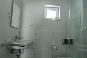 Shower, hair dryer