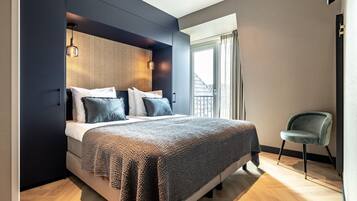 2 slaapkamers, een strijkplank/strijkijzer, gratis wifi