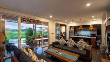 Luksushuvila | Olohuone