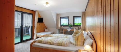 1 室のベッドルーム、WiFi (無料)、ベッドシーツ