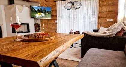Chalet '-Leni' con vistas a la montaña, terraza privada y Wi-Fi