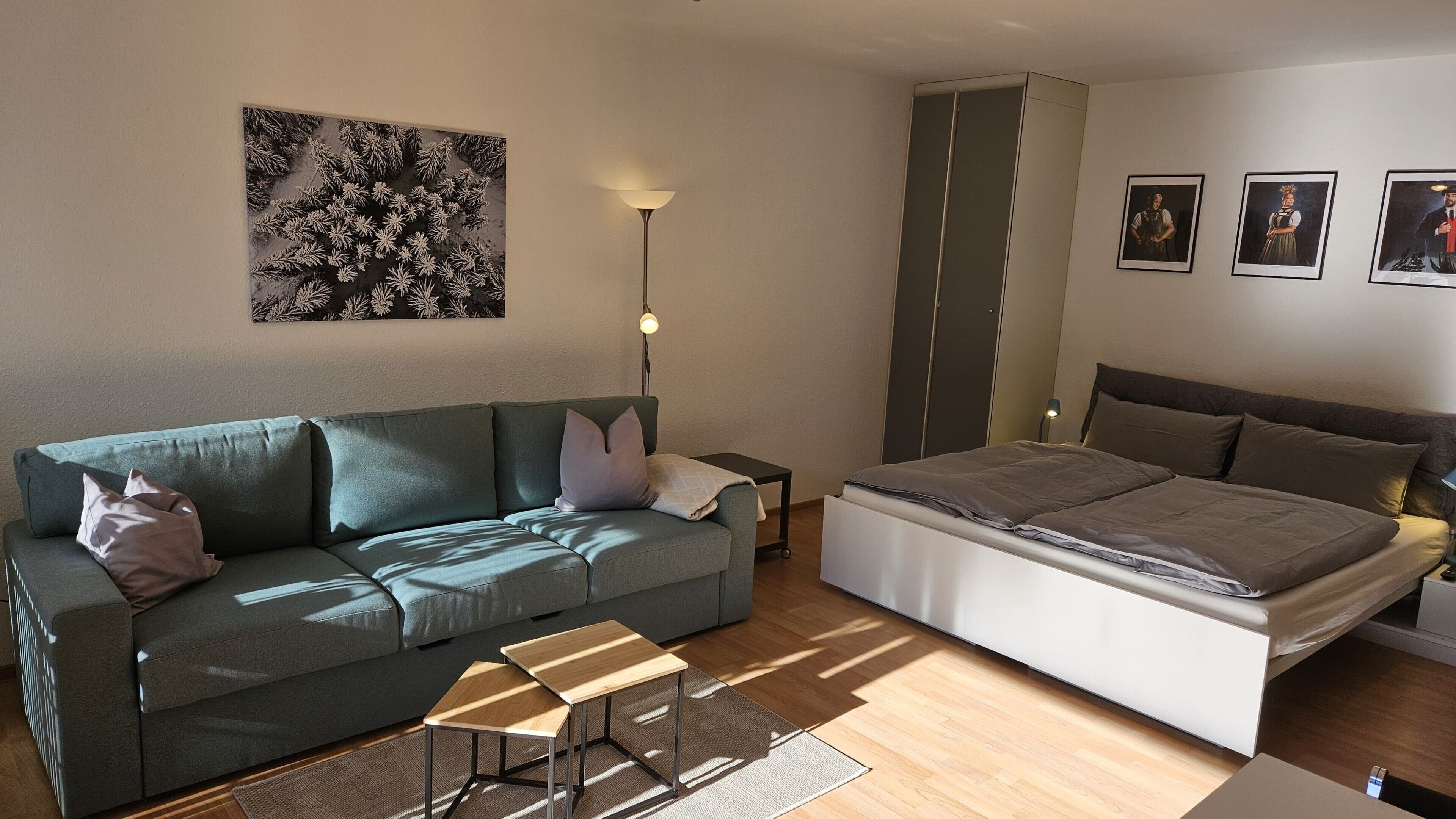 Fernseher, Tischtennisplatte