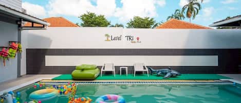 Family Villa, 3 Bedrooms, Pool View | Private pool