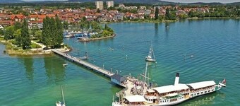 Appartement 'Friedrichshafen' avec jardin commun, balcon et Wi-Fi