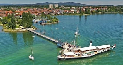 Appartement 'Friedrichshafen' avec jardin commun, balcon et Wi-Fi