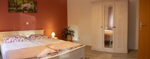2 bedrooms, individually furnished