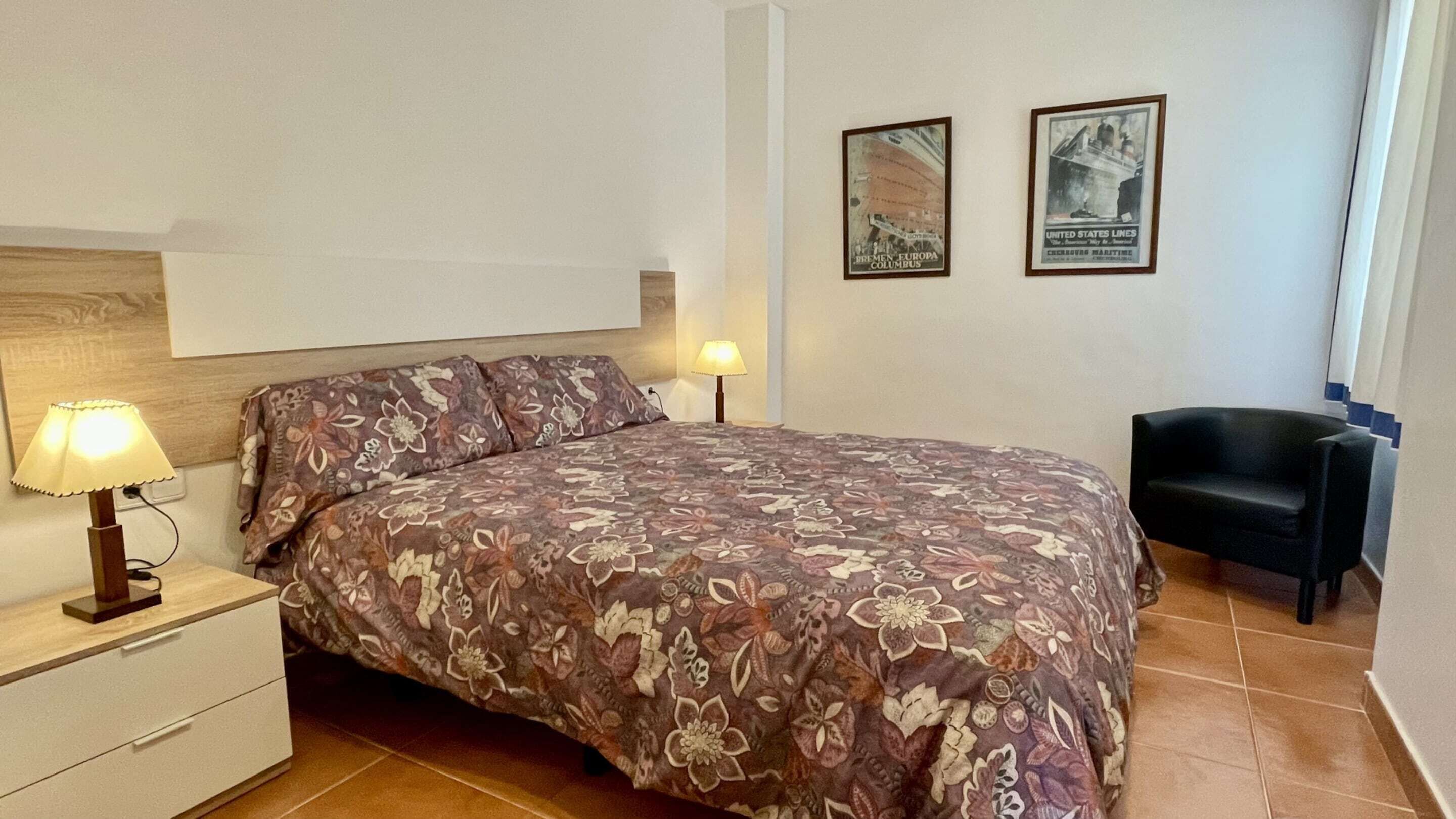 8 bedrooms, individually furnished, iron/ironing board