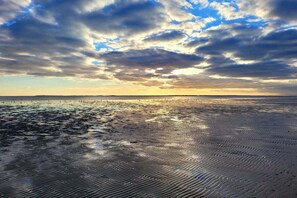 On the beach
