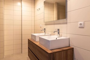 Regadera y secadora de cabello 