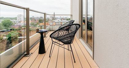 Spacious apartment in Den Haag with view
