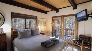 Cabaña Prestigio, 2 habitaciones, vista a la montaña, junto a la montaña | 2 habitaciones, decoración personalizada y muebles diferentes