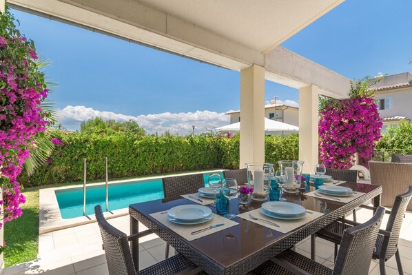 Udendørs spisemuligheder