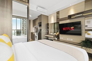 1 bedroom, iron/ironing board, free WiFi