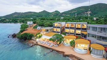 Façade de l’hébergement