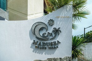 Majoituspaikan julkisivu