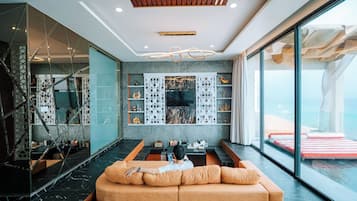 Grand Ocean View | 1 개의 침실, 객실 내 금고, 각각 다른 스타일의 인테리어, 무료 WiFi