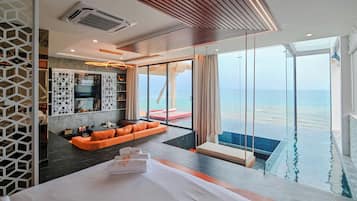 Grand Ocean View | 1 개의 침실, 객실 내 금고, 각각 다른 스타일의 인테리어, 무료 WiFi