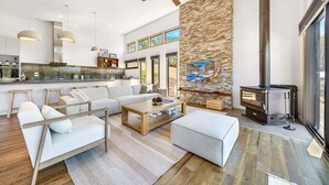 تلفزيون، مدفأة
