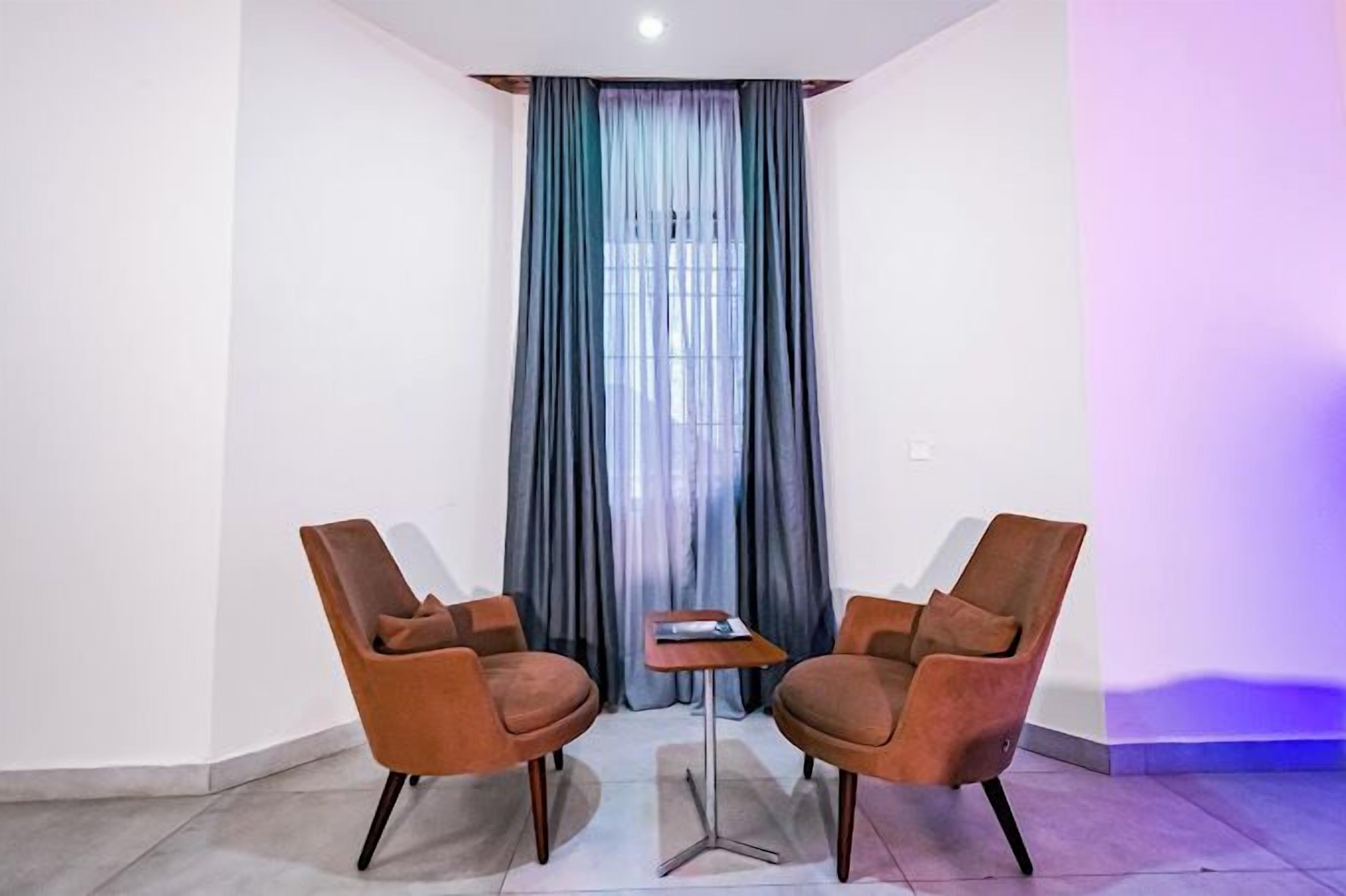 Sala de estar en el lobby