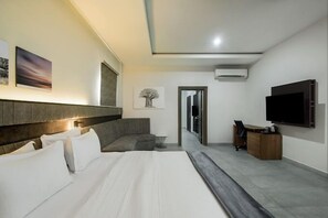 Chambre Économique, balcon, vue ville