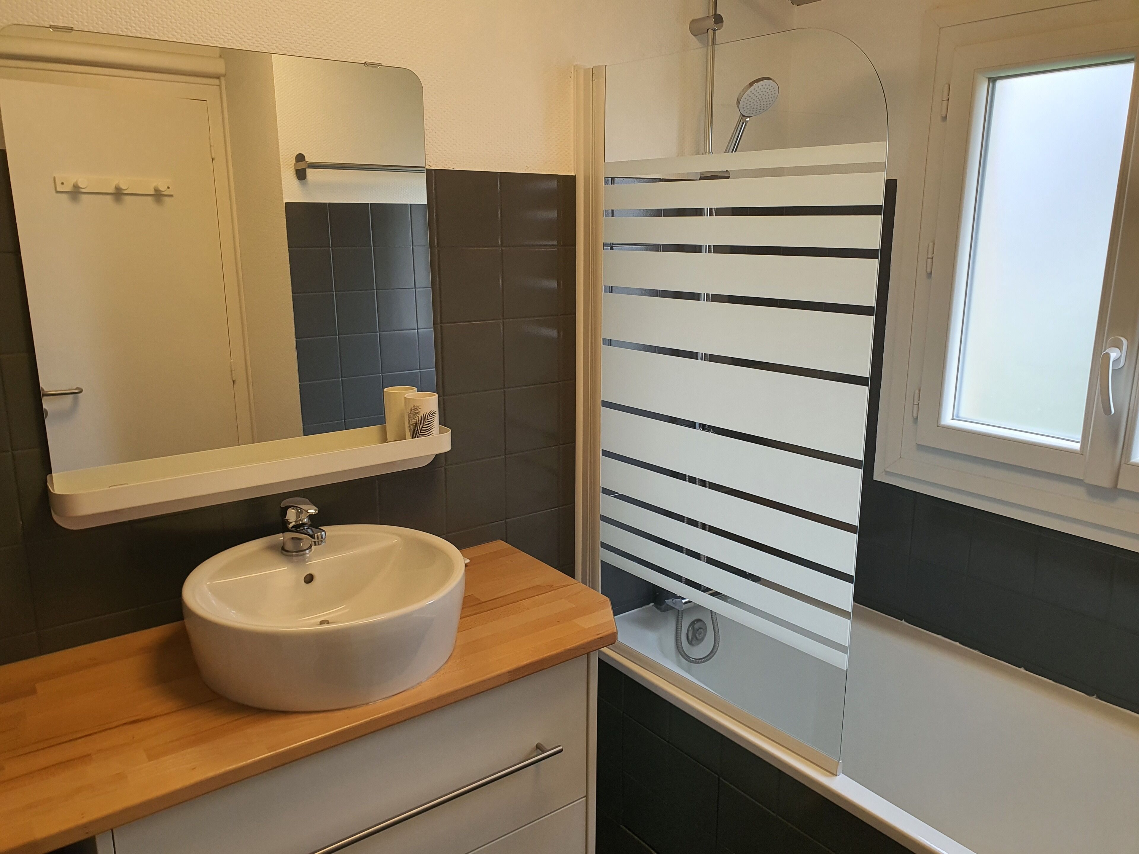 Towels, soap, toilet paper