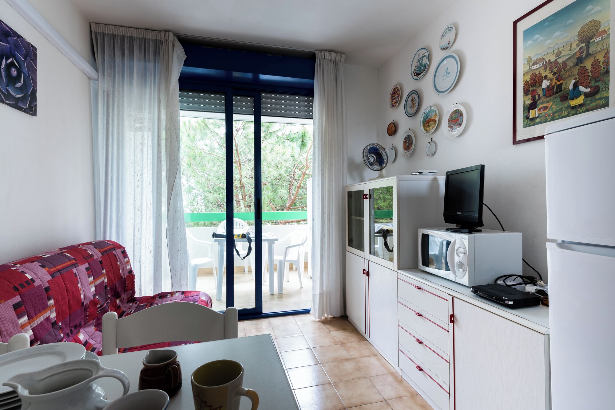 Appartement, 1 slaapkamer, balkon | Woonkamer