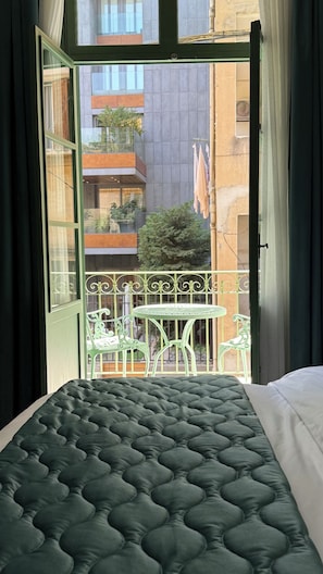 Deluxe Double Room, 1 Queen Bed, Balcony, City View | Terrace/patio - Hotel Lost Ashrafieh (Beirut)