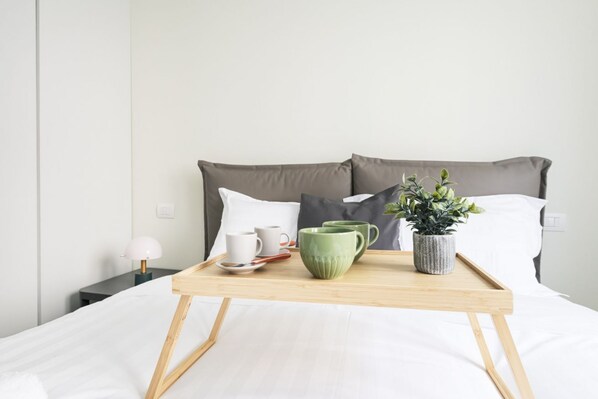 1 غرفة نوم ومكواة/لوح كي وواي فاي وملاءات أسرّة