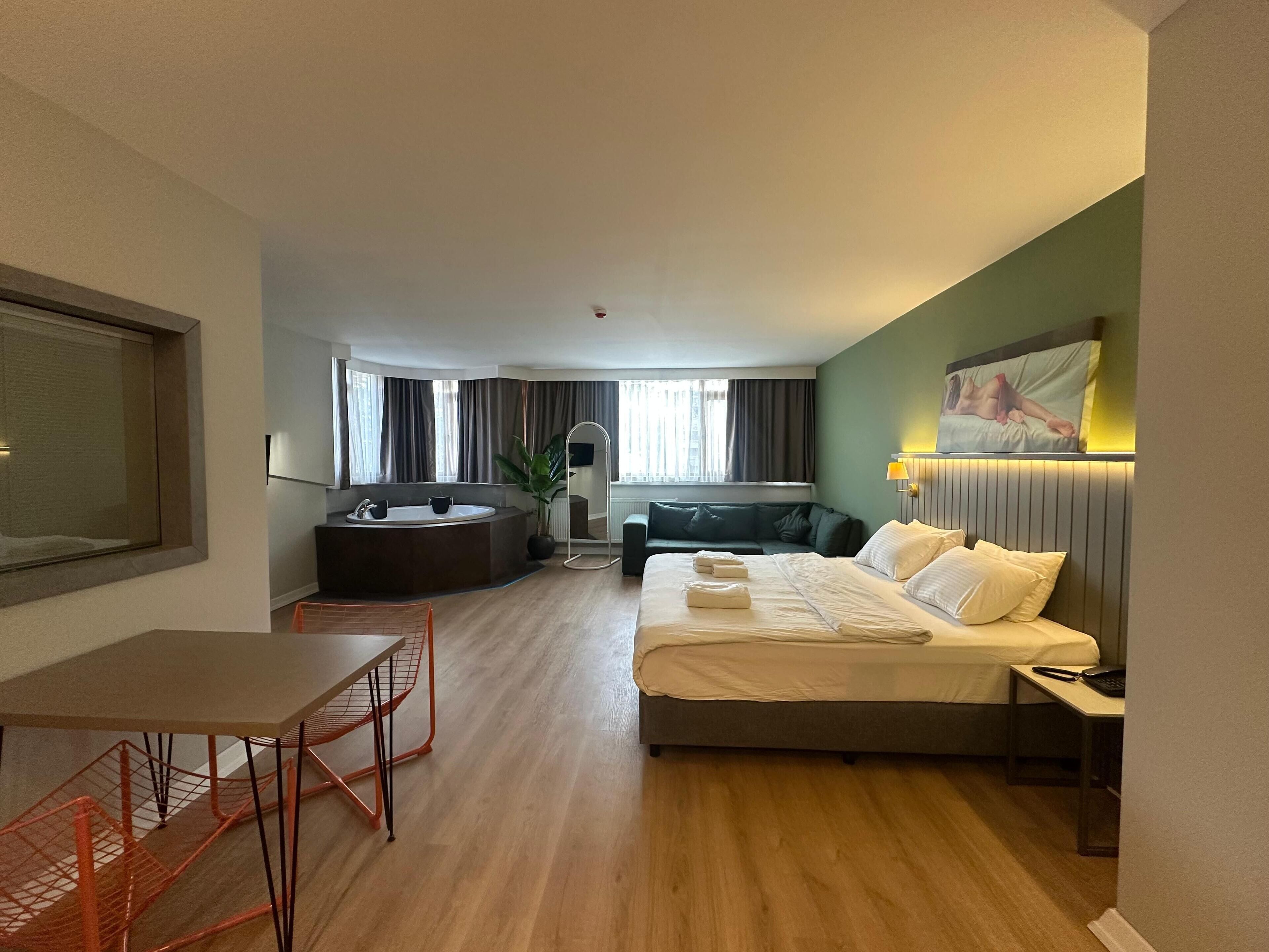 全景雙人房, 1 間臥室, 城市景 | 手提電腦工作空間、免費 Wi-Fi、床單