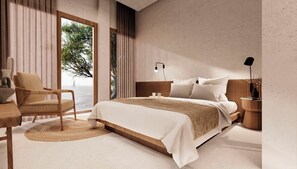 Deluxe Double Room, Sea View | In-room safe, soundproofing, free cribs/infant beds, free WiFi