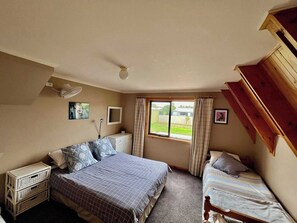 3 chambres, draps fournis