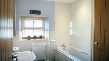 Towels, soap, toilet paper