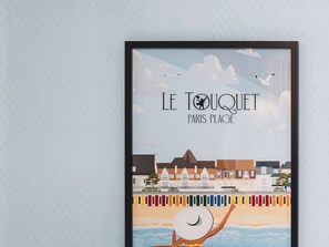 Interior detail - Bright 75 m² apartment, city center, parking, wifi, sleeps 7 (Le Touquet-Paris-Plage)