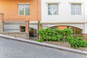 Fassade der Unterkunft