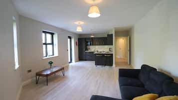 Leilighet, 3 soverom, røyk, terrasse | Oppholdsrom