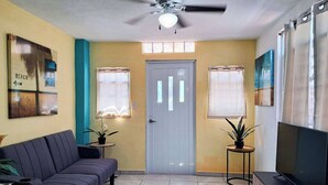 Apartment, 1 Bedroom, Accessible, Smoking | Living room - Cozy Isabela Retreat With Garden View (Isabela)