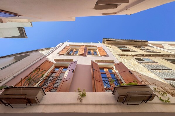 Façade de l’hébergement