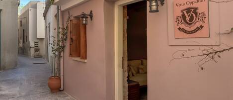 Majoituspaikan julkisivu