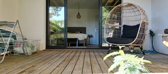 New Beautiful house with view of Lac du Moutchic