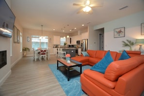 5 bedrooms, Internet - Beach Front 5 bed 4 Bath Luxury House Hot Tub Fenced Yard Pets Welcome (Palm Coast)
