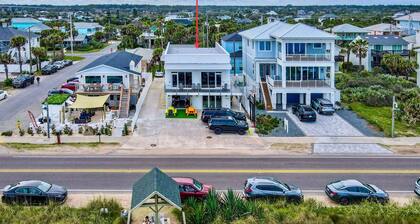 Ocean Front Flagler Beach Sleeps 5 People