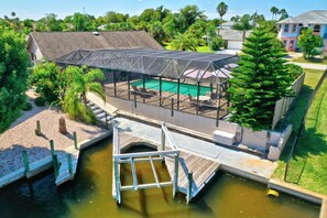 House | 3 bedrooms, Internet - Saltwater Canal Home Heated Pool 3 2 2 Gorgeous Pets Welcome (Palm Coast)