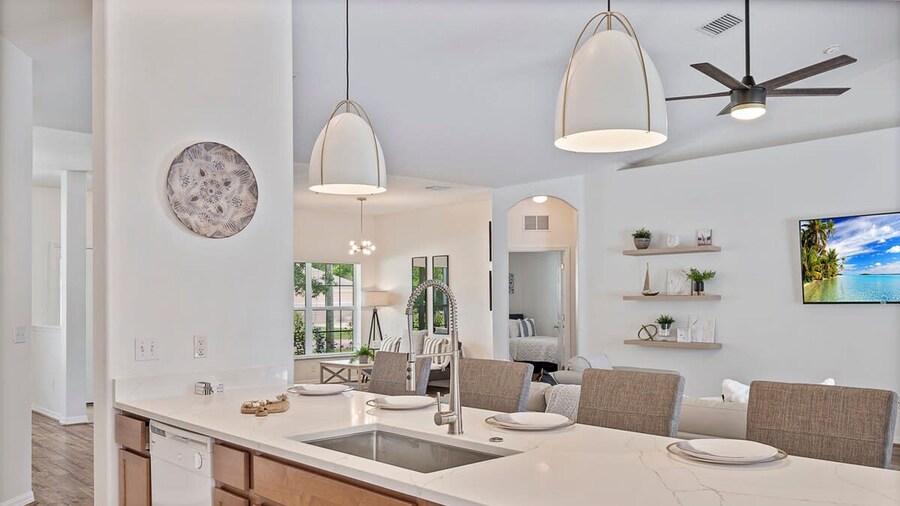 Stunning 4BR Home Fenced Yard Heated Pool