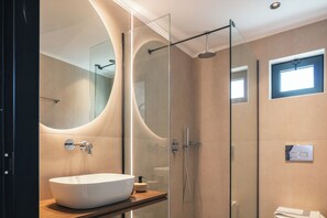 Secador de pelo, toallas, jabón, shampoo