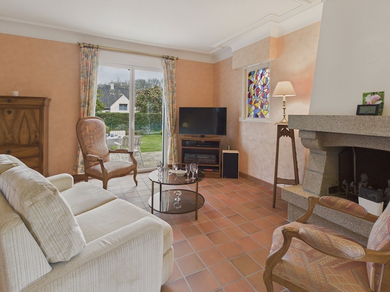 Maison Pour 6 Avec Jardin, Centre De Fouesnant - Beg Meil