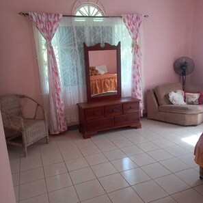 Interior - Tranquil haven. Lovely and spacious two bedroom bungalow very large sitting room (Montego Bay)