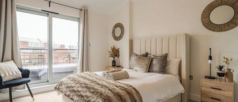 2 dormitorios, tabla de planchar con plancha, wifi y ropa de cama