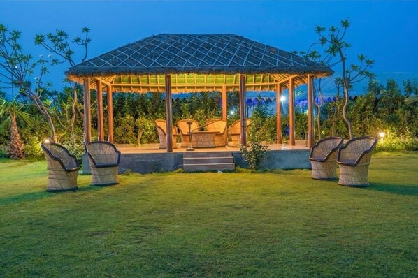 Façade de l’hébergement